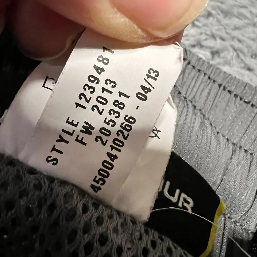 Under Armour Pants Mens XXL Woven Vital Workout Gray Loose Performance